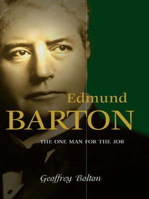 cover image of Edmund Barton